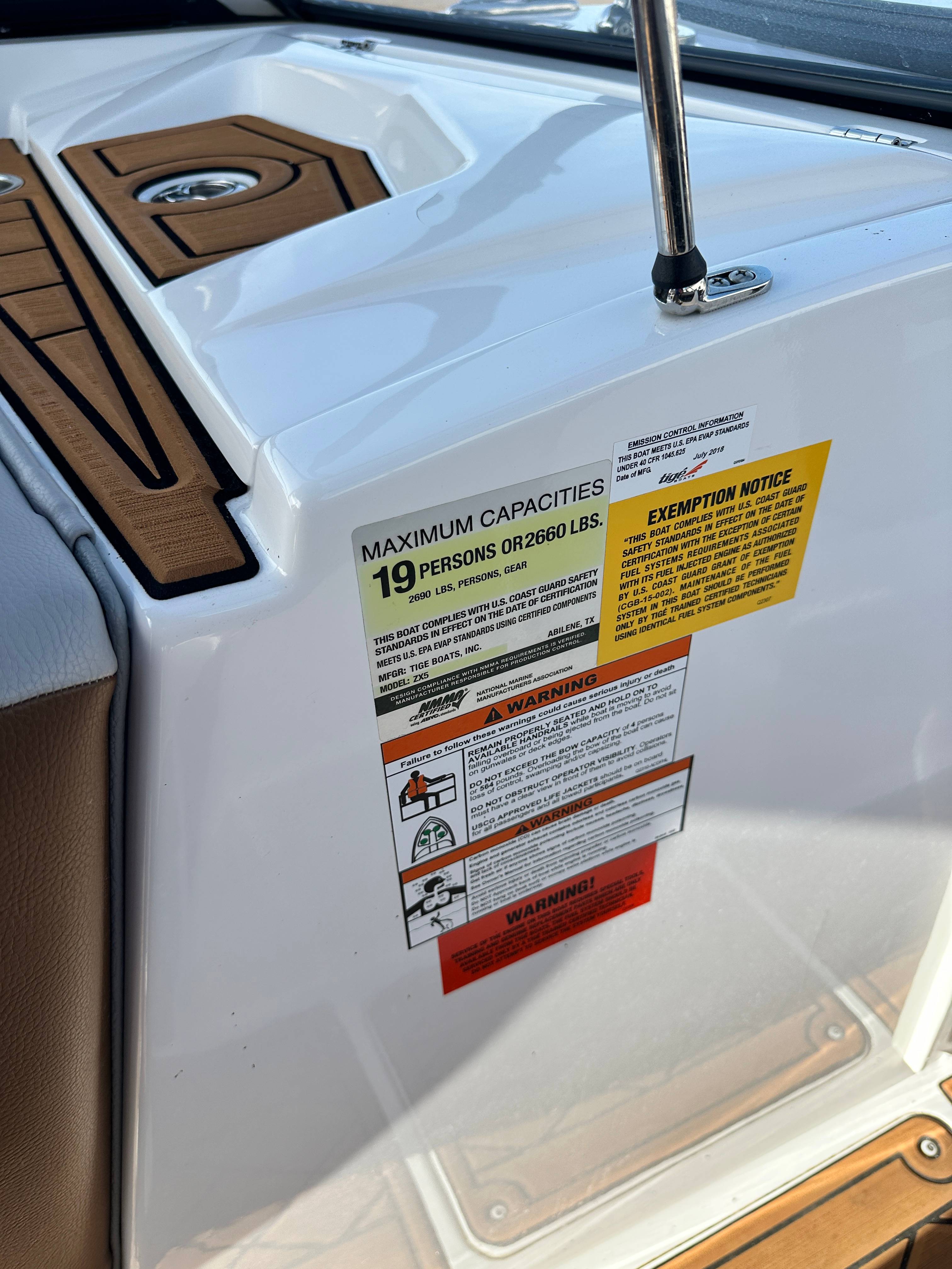 Used 2019 Tige ZX5 For Sale in Wentworth, SD | Sodak's Marina
